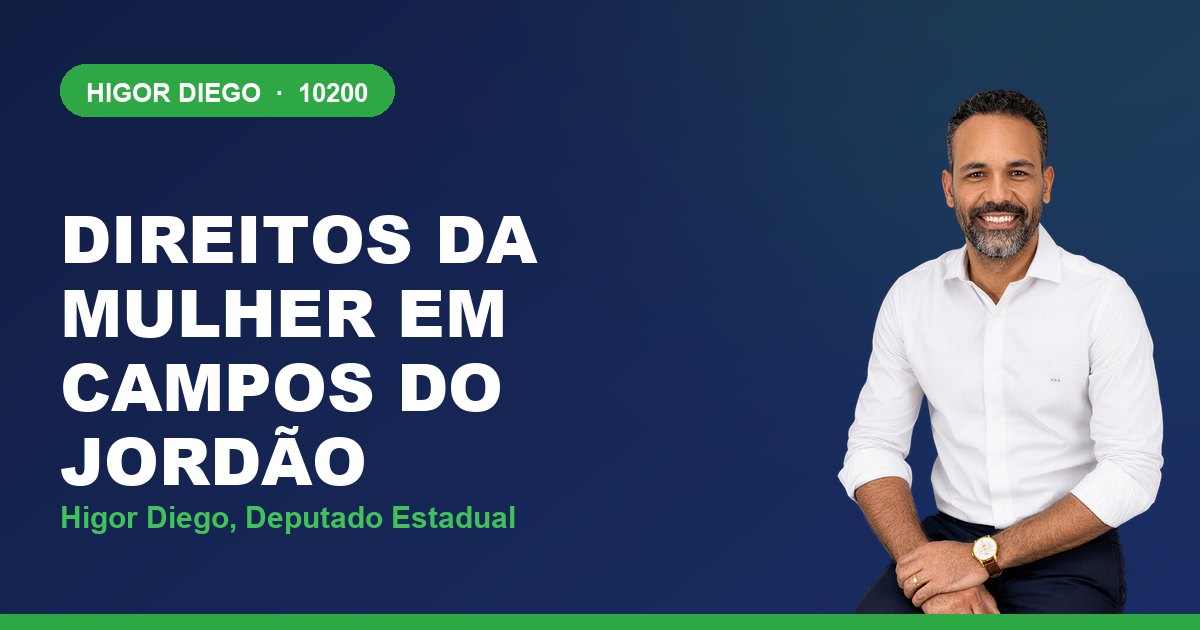 Direitos da Mulher em Campos do Jordão, com Higor Diego, deputado estadual 10200