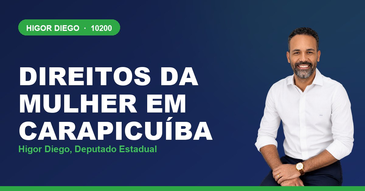 Direitos da Mulher em Carapicuíba, com Higor Diego, deputado estadual 10200