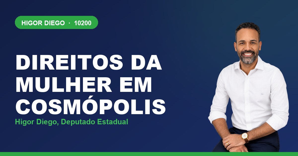Direitos da Mulher em Cosmópolis, com Higor Diego, deputado estadual 10200