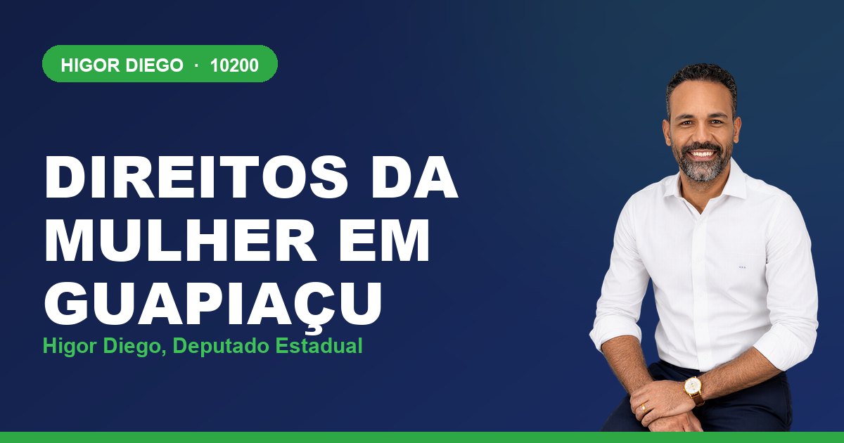 Direitos da Mulher em Guapiaçu, com Higor Diego, deputado estadual 10200