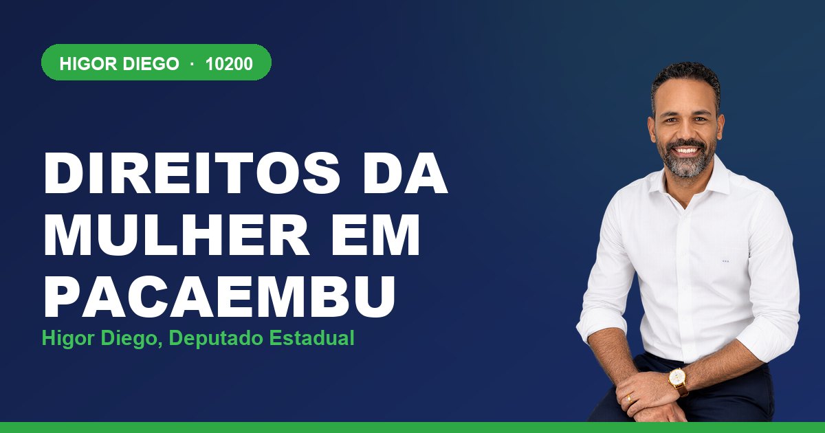 Direitos da Mulher em Pacaembu, com Higor Diego, deputado estadual 10200