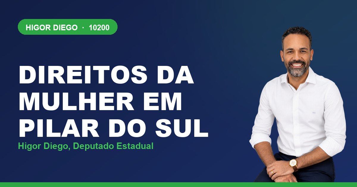 Direitos da Mulher em Pilar do Sul, com Higor Diego, deputado estadual 10200