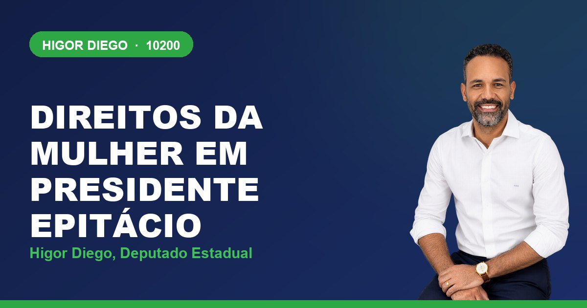 Direitos da Mulher em Presidente Epitácio, com Higor Diego, deputado estadual 10200