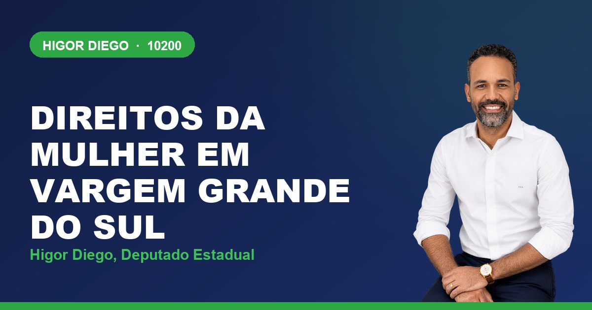 Direitos da Mulher em Vargem Grande do Sul, com Higor Diego, deputado estadual 10200