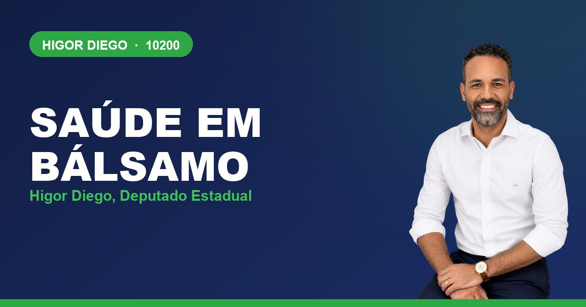 Saúde em Bálsamo, com Higor Diego, deputado estadual 10200
