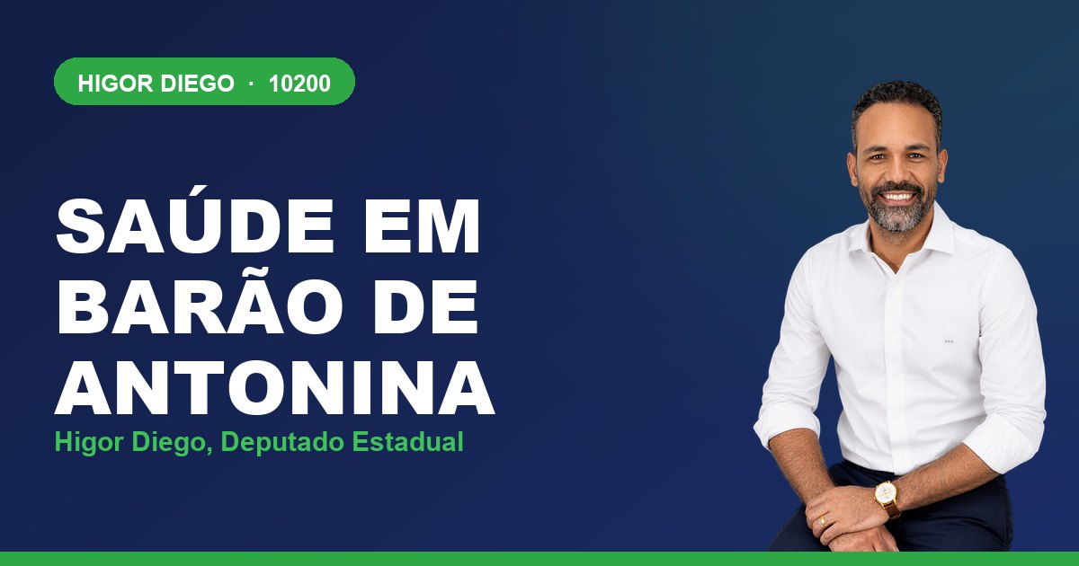 Saúde em Barão de Antonina, com Higor Diego, deputado estadual 10200