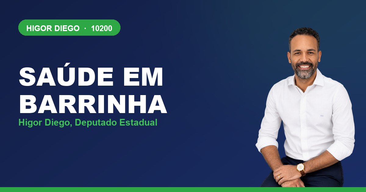 Saúde em Barrinha, com Higor Diego, deputado estadual 10200