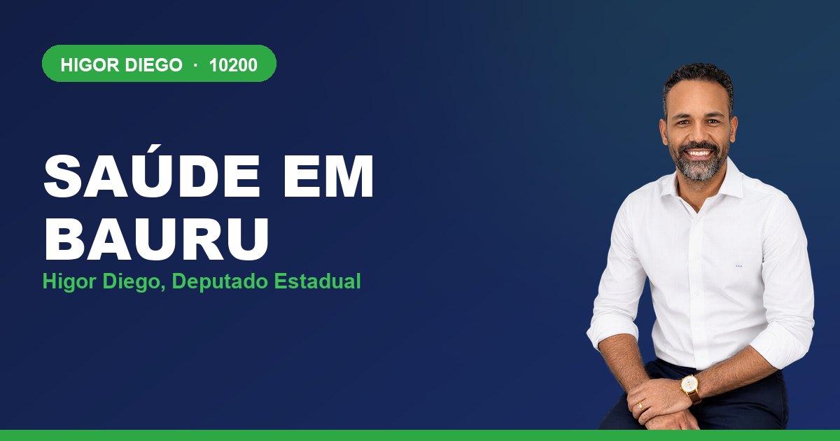 Saúde em Bauru, com Higor Diego, deputado estadual 10200