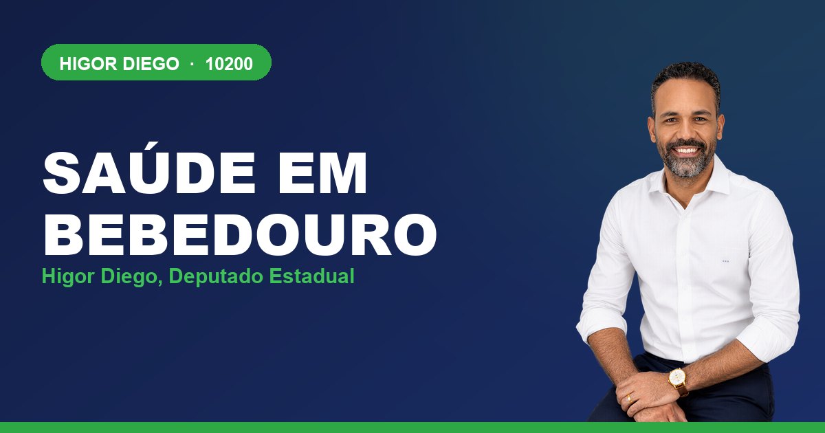 Saúde em Bebedouro, com Higor Diego, deputado estadual 10200