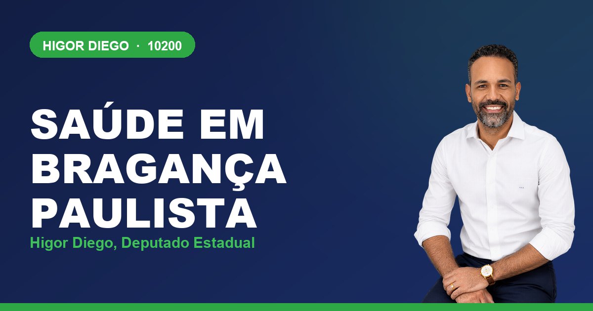 Saúde em Bragança Paulista, com Higor Diego, deputado estadual 10200