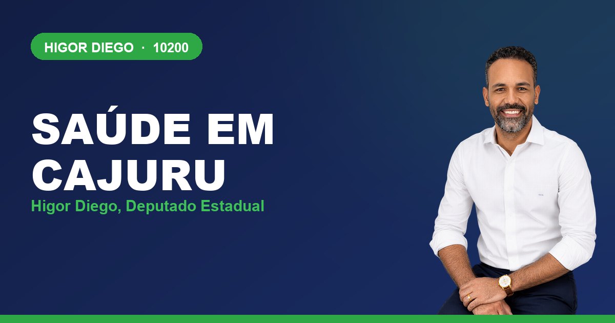 Saúde em Cajuru, com Higor Diego, deputado estadual 10200