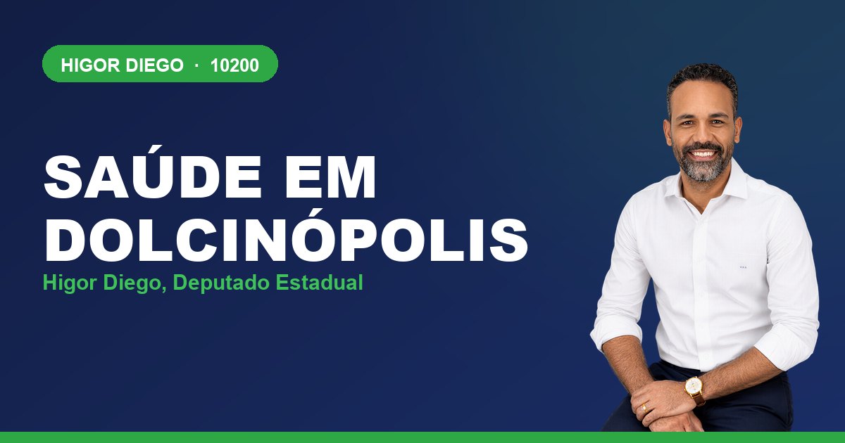 Saúde em Dolcinópolis, com Higor Diego, deputado estadual 10200