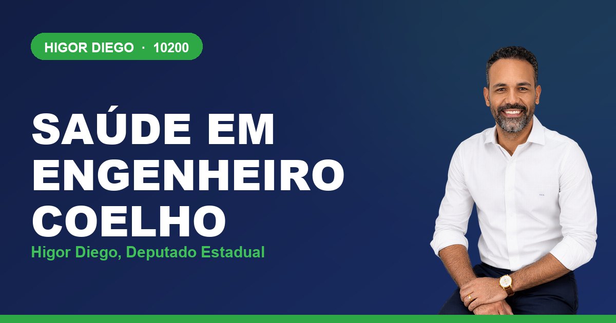 Saúde em Engenheiro Coelho, com Higor Diego, deputado estadual 10200