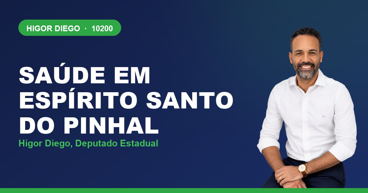 Saúde em Espírito Santo do Pinhal, com Higor Diego, deputado estadual 10200