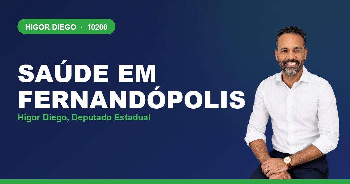 Saúde em Fernandópolis, com Higor Diego, deputado estadual 10200