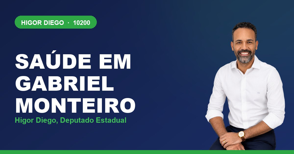 Saúde em Gabriel Monteiro, com Higor Diego, deputado estadual 10200