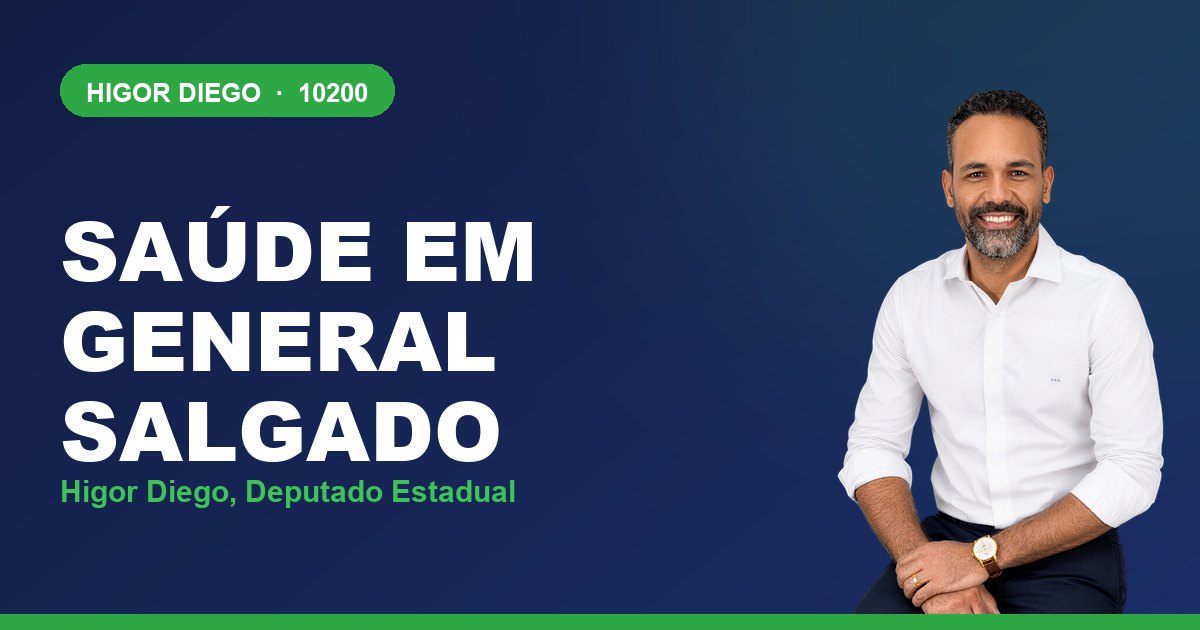Saúde em General Salgado, com Higor Diego, deputado estadual 10200
