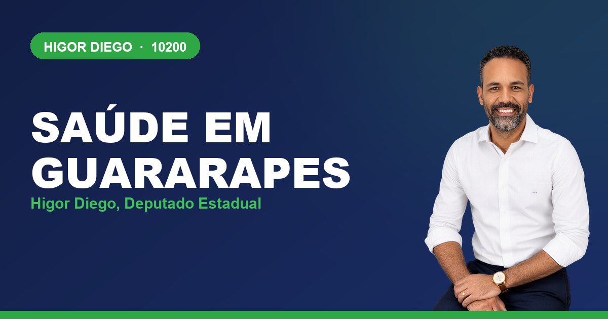 Saúde em Guararapes, com Higor Diego, deputado estadual 10200