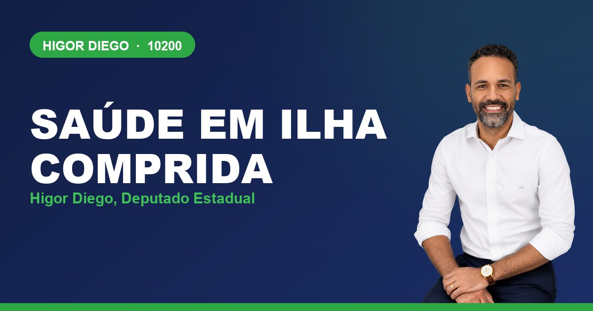 Saúde em Ilha Comprida, com Higor Diego, deputado estadual 10200