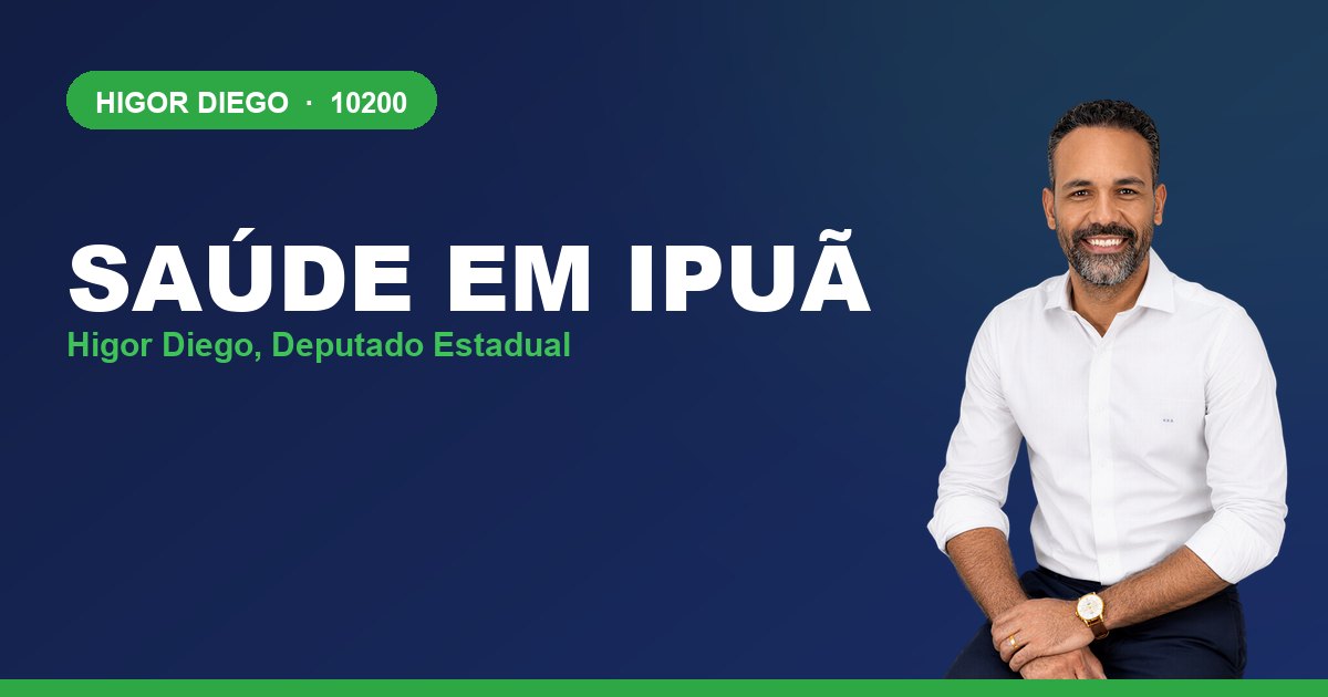 Saúde em Ipuã, com Higor Diego, deputado estadual 10200