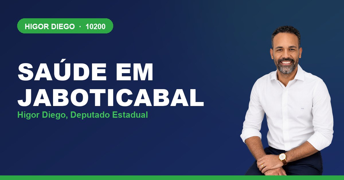 Saúde em Jaboticabal, com Higor Diego, deputado estadual 10200