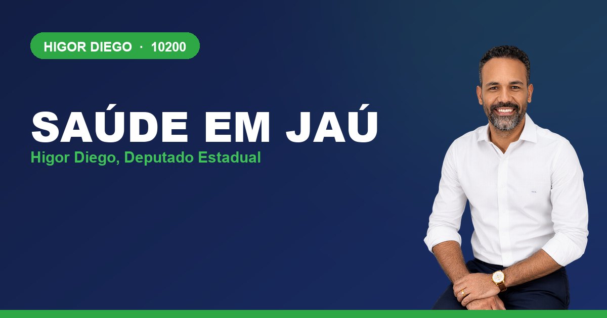 Saúde em Jaú, com Higor Diego, deputado estadual 10200