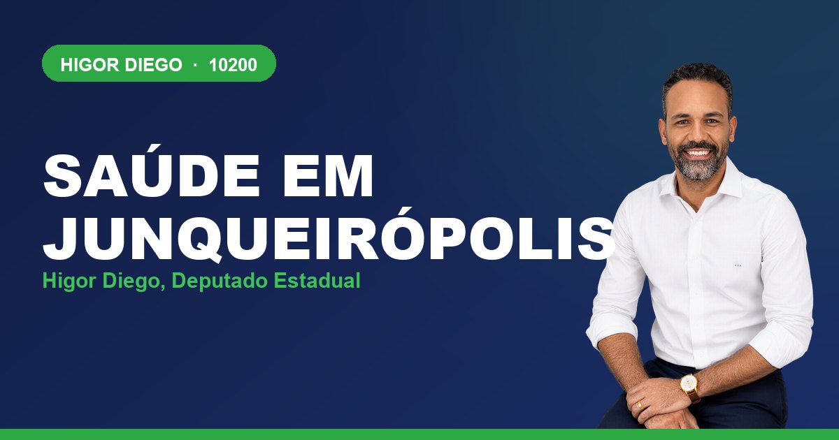 Saúde em Junqueirópolis, com Higor Diego, deputado estadual 10200