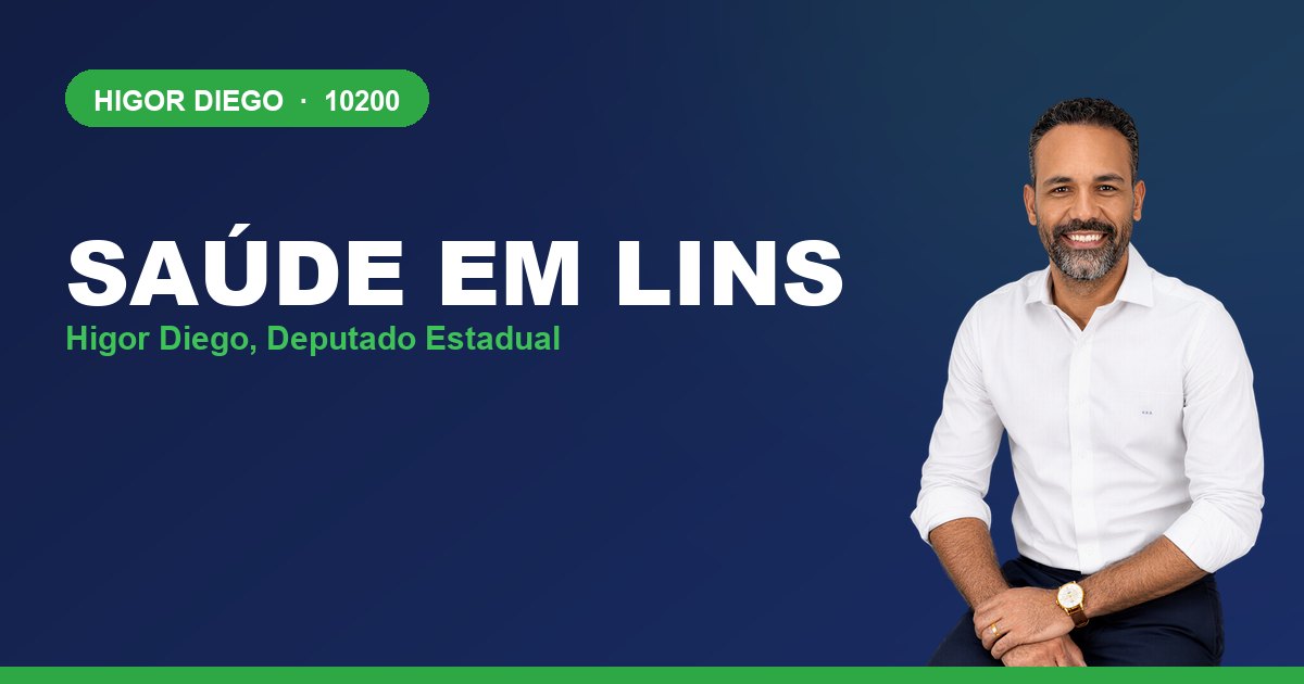 Saúde em Lins, com Higor Diego, deputado estadual 10200