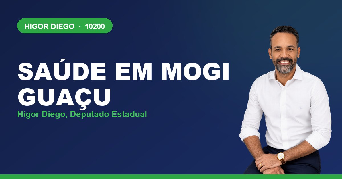 Saúde em Mogi Guaçu, com Higor Diego, deputado estadual 10200