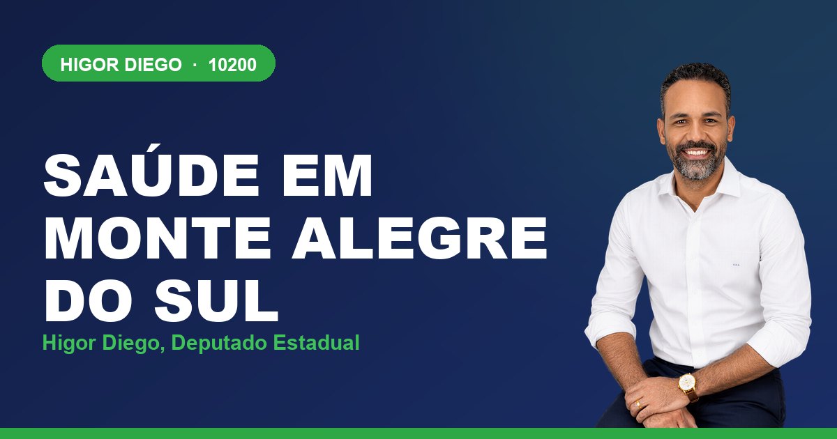 Saúde em Monte Alegre do Sul, com Higor Diego, deputado estadual 10200