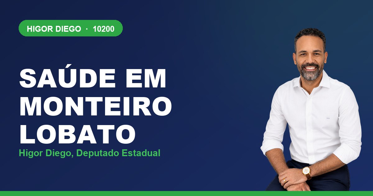 Saúde em Monteiro Lobato, com Higor Diego, deputado estadual 10200