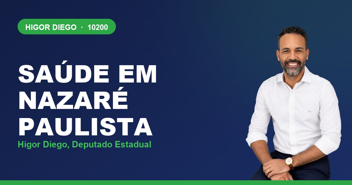Saúde em Nazaré Paulista, com Higor Diego, deputado estadual 10200