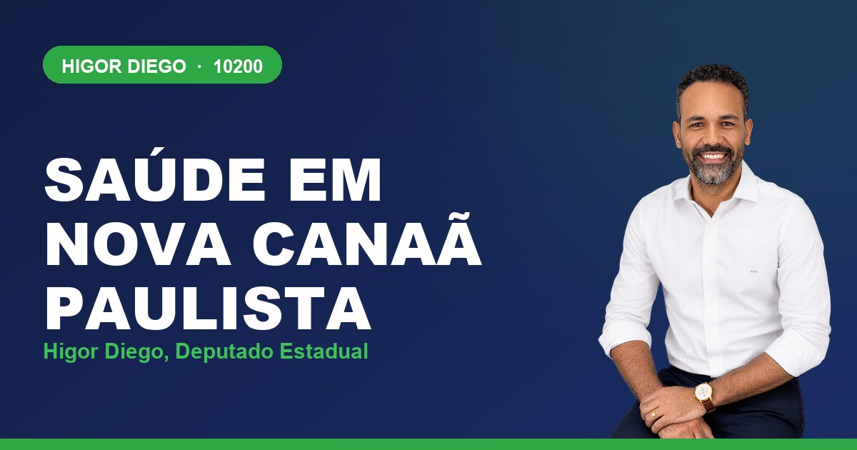 Saúde em Nova Canaã Paulista, com Higor Diego, deputado estadual 10200