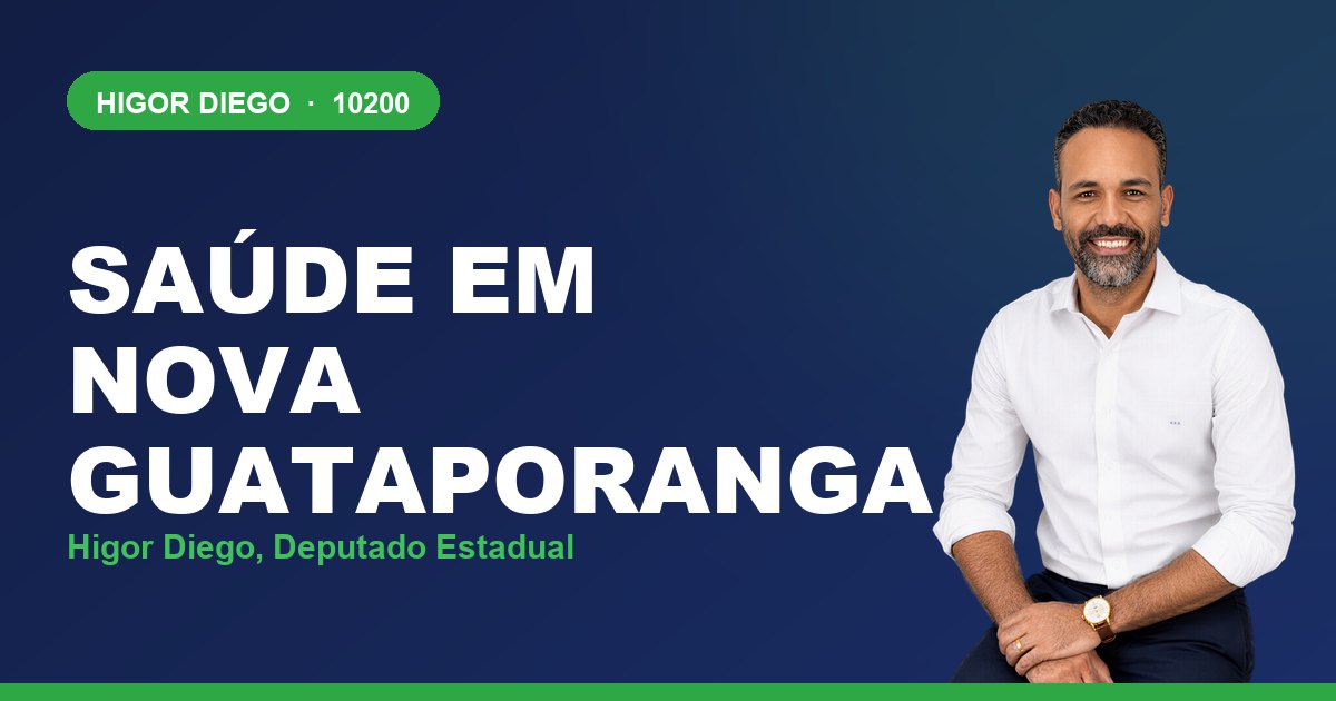 Saúde em Nova Guataporanga, com Higor Diego, deputado estadual 10200
