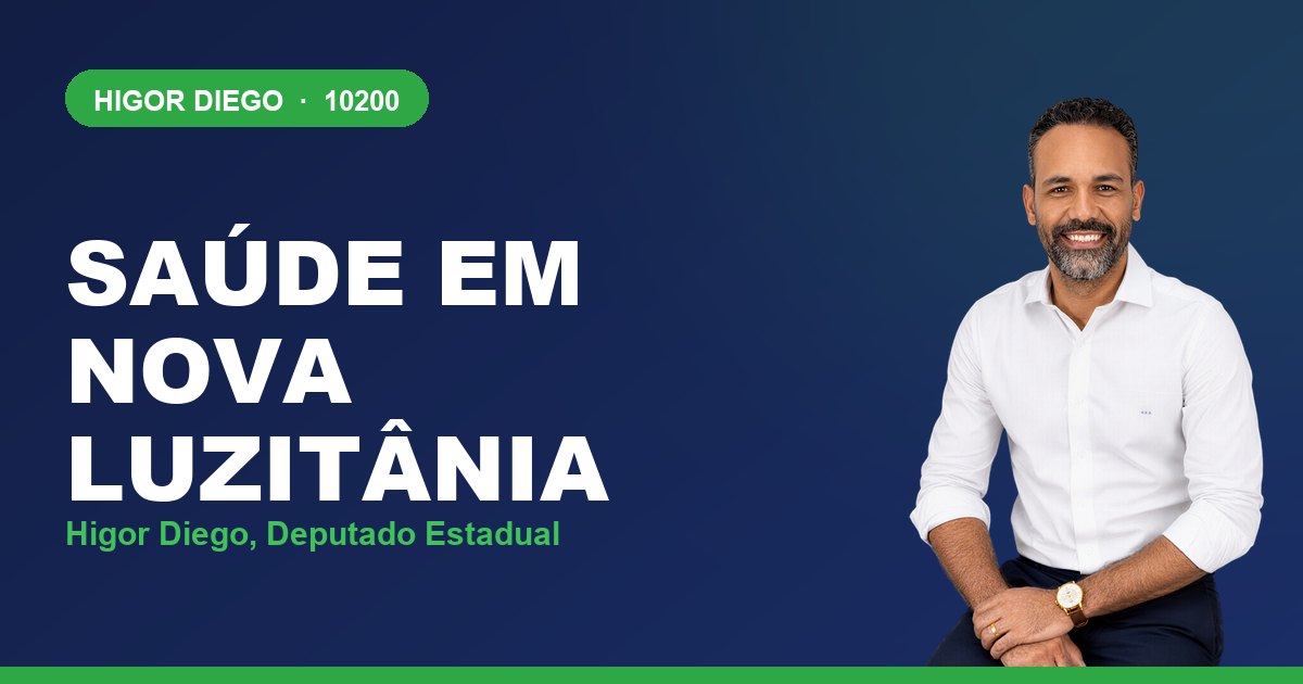 Saúde em Nova Luzitânia, com Higor Diego, deputado estadual 10200