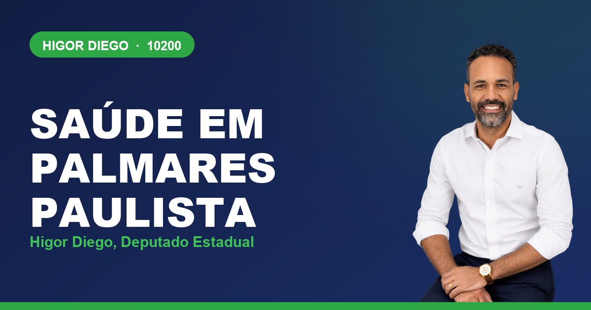 Saúde em Palmares Paulista, com Higor Diego, deputado estadual 10200