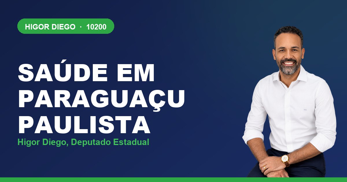 Saúde em Paraguaçu Paulista, com Higor Diego, deputado estadual 10200