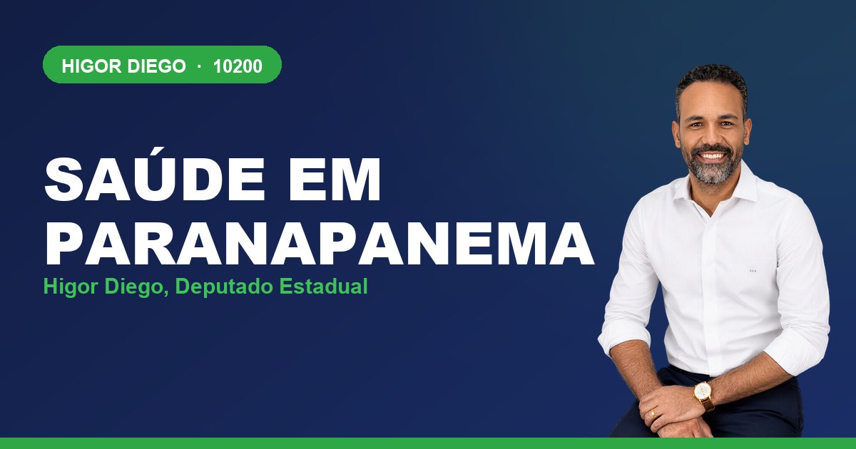 Saúde em Paranapanema, com Higor Diego, deputado estadual 10200