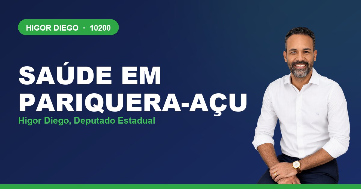 Saúde em Pariquera-Açu, com Higor Diego, deputado estadual 10200