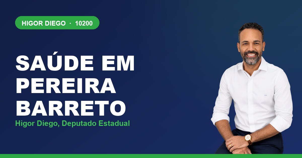 Saúde em Pereira Barreto, com Higor Diego, deputado estadual 10200