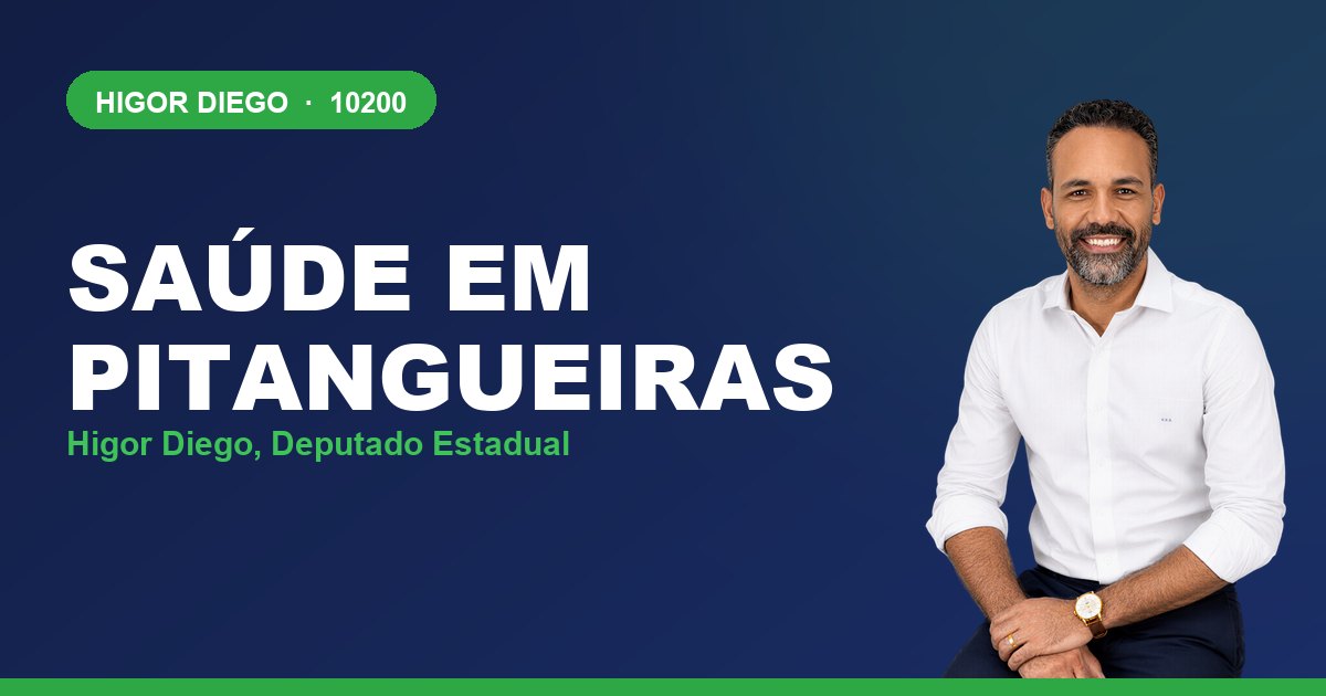 Saúde em Pitangueiras, com Higor Diego, deputado estadual 10200