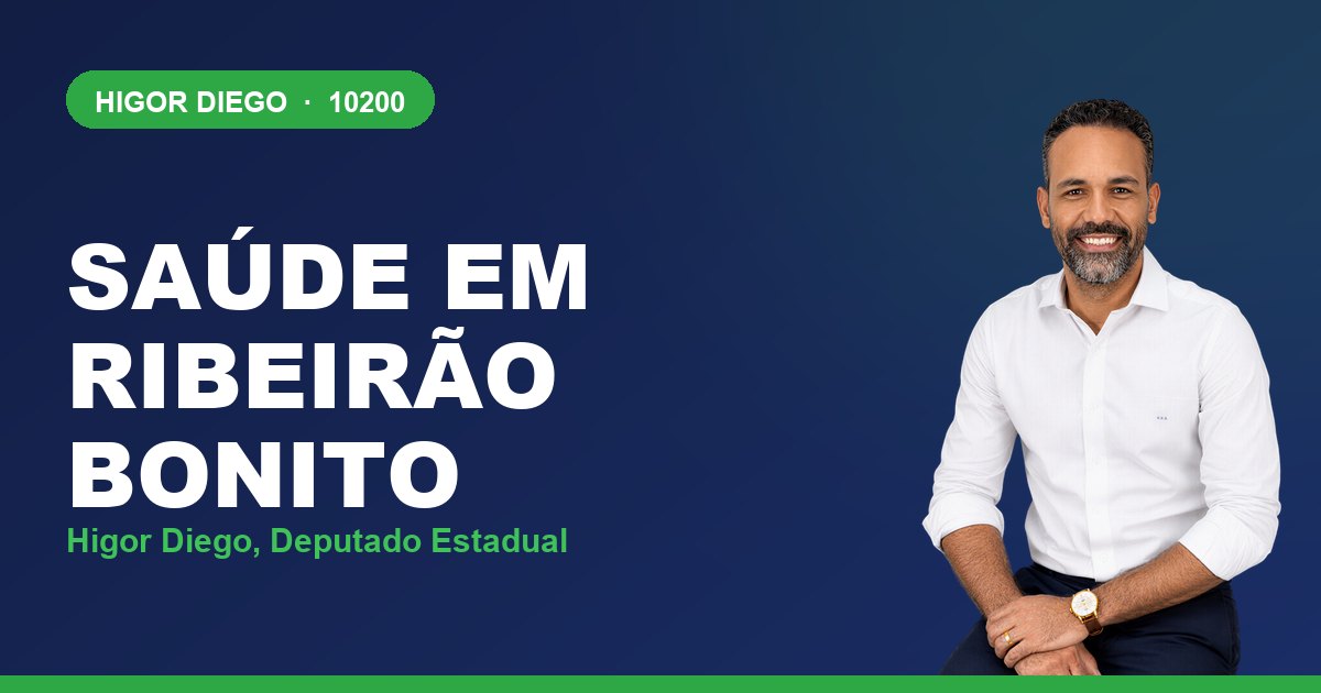 Saúde em Ribeirão Bonito, com Higor Diego, deputado estadual 10200