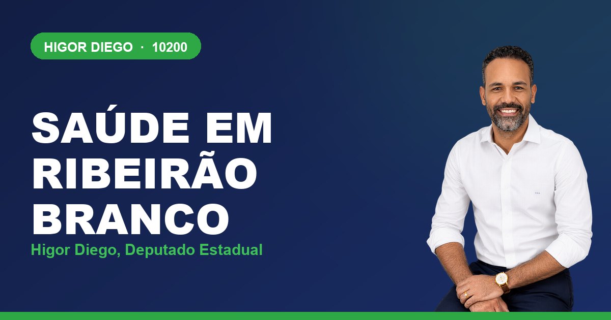 Saúde em Ribeirão Branco, com Higor Diego, deputado estadual 10200