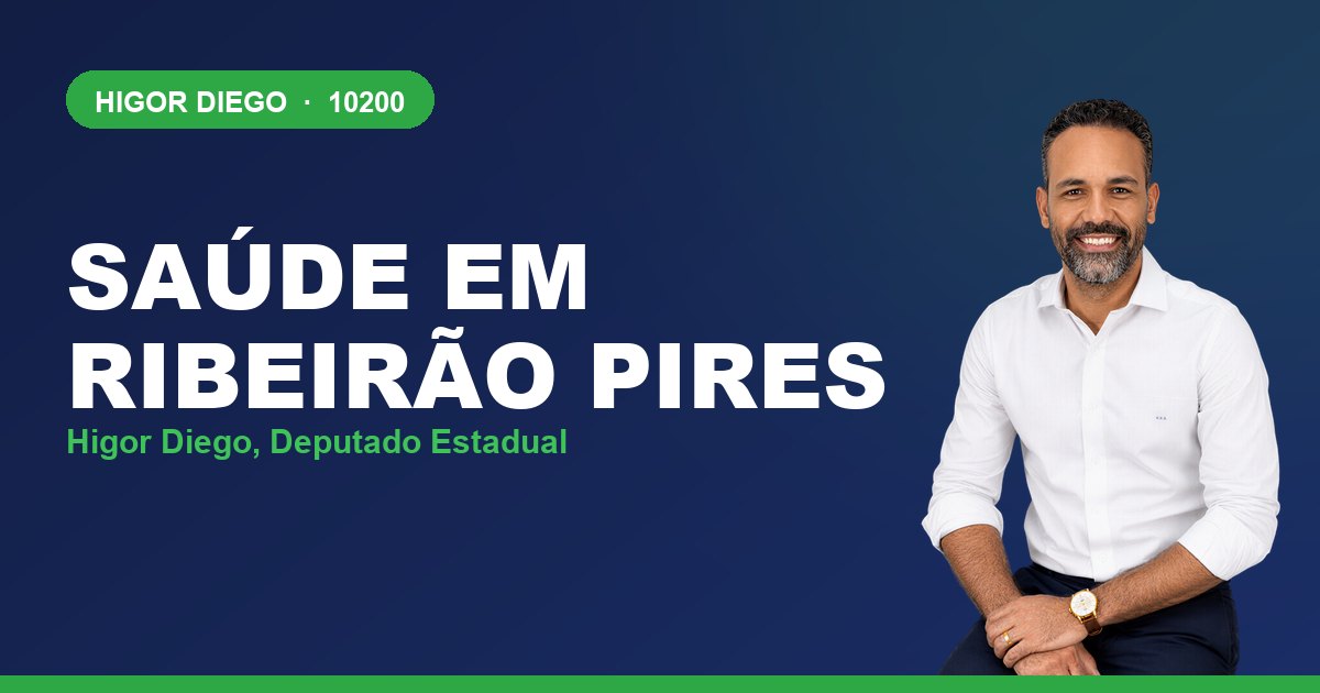 Saúde em Ribeirão Pires, com Higor Diego, deputado estadual 10200