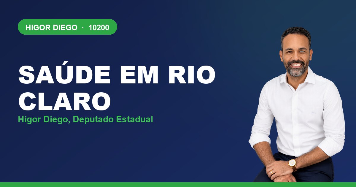 Saúde em Rio Claro, com Higor Diego, deputado estadual 10200