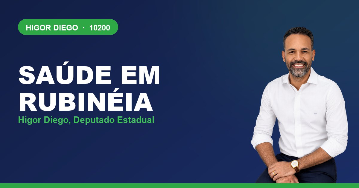 Saúde em Rubinéia, com Higor Diego, deputado estadual 10200