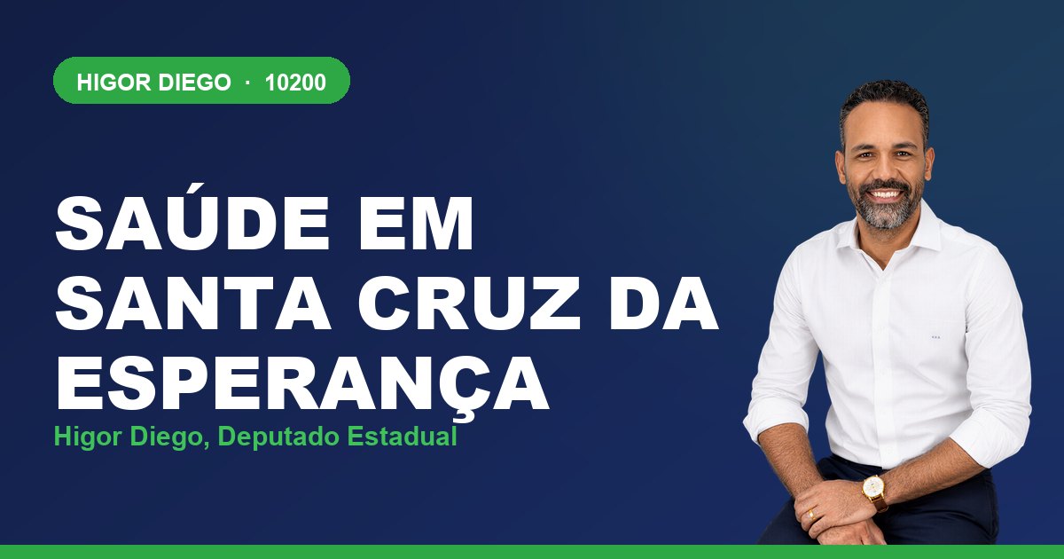 Saúde em Santa Cruz da Esperança, com Higor Diego, deputado estadual 10200