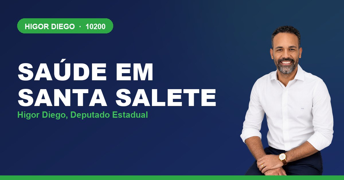 Saúde em Santa Salete, com Higor Diego, deputado estadual 10200