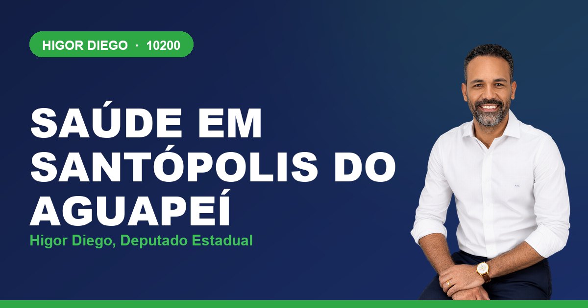 Saúde em Santópolis do Aguapeí, com Higor Diego, deputado estadual 10200