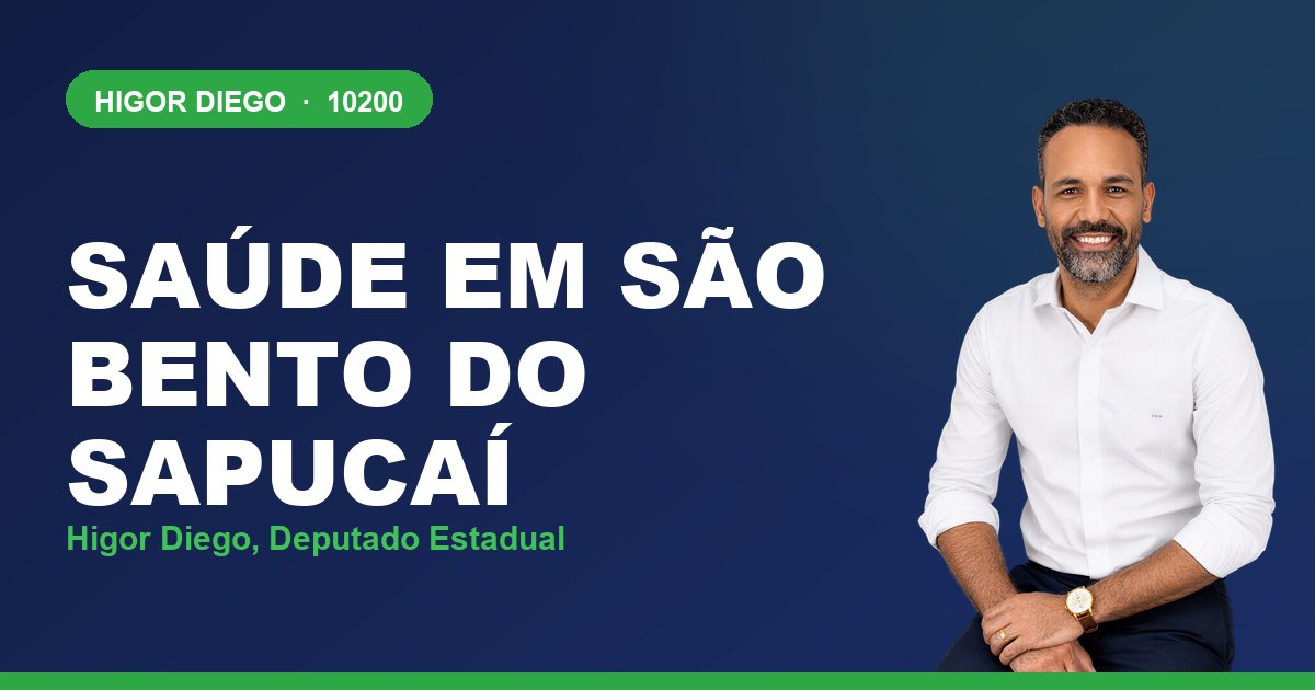 Saúde em São Bento do Sapucaí, com Higor Diego, deputado estadual 10200